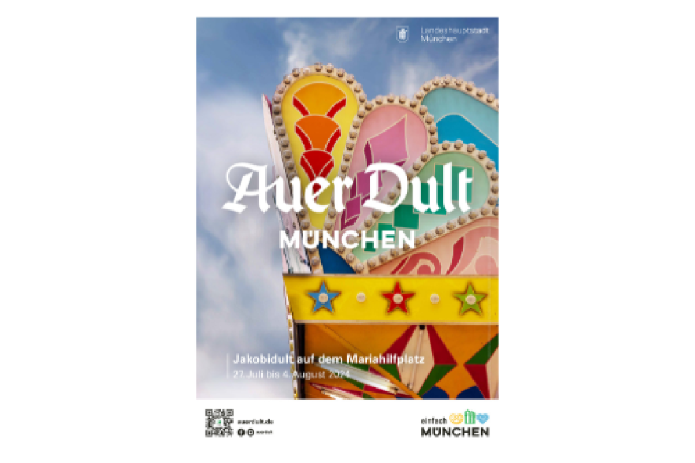 Das Dultplakat zur Jakobidult 2024