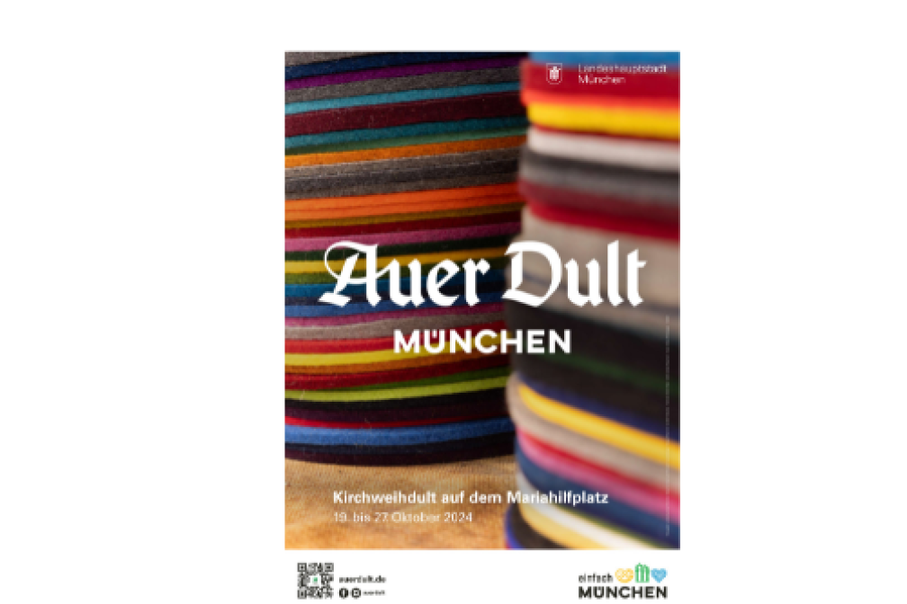 Das Dultplakat zur Kirchweihdult 2024