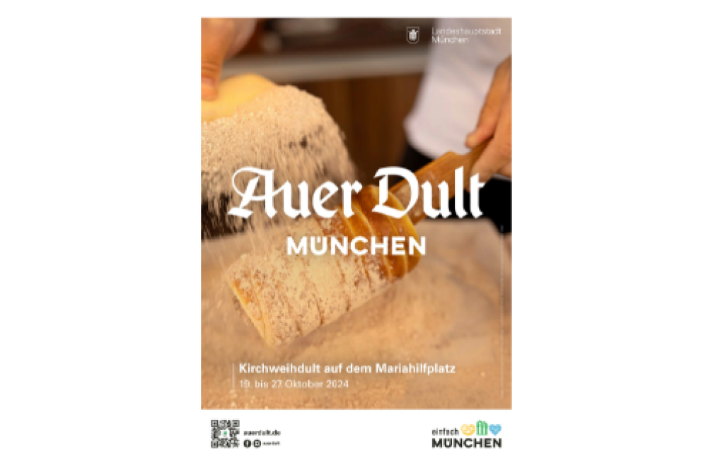 Das Dultplakat zur Kirchweihdult 2024