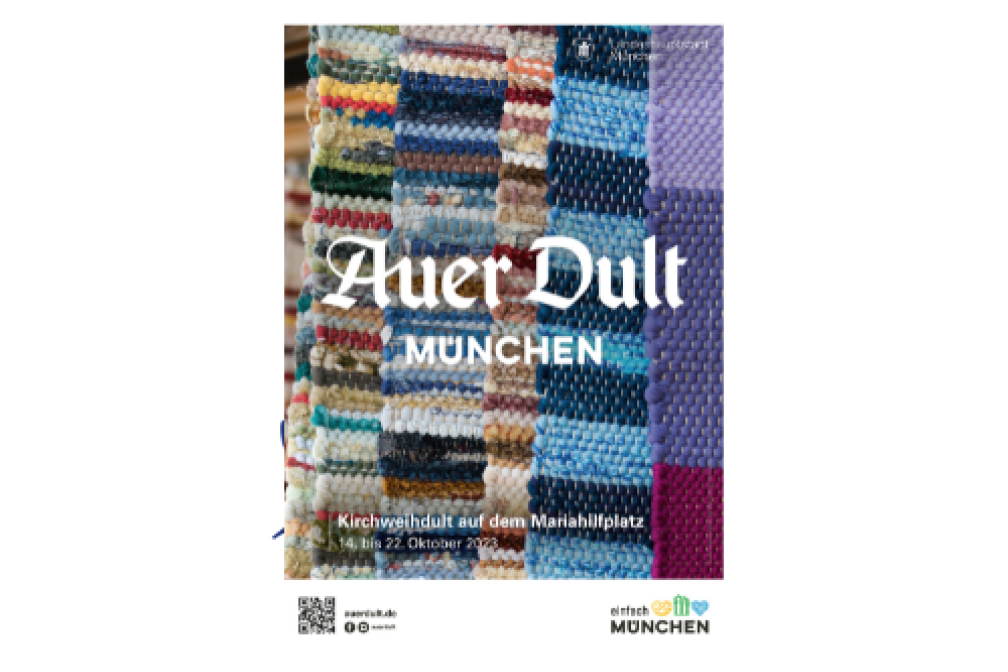 Das Dultplakat zur Kirchweihdult 2023.