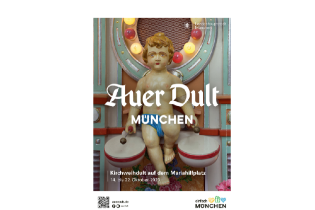 Das Dultplakat zur Kirchweihdult 2023.