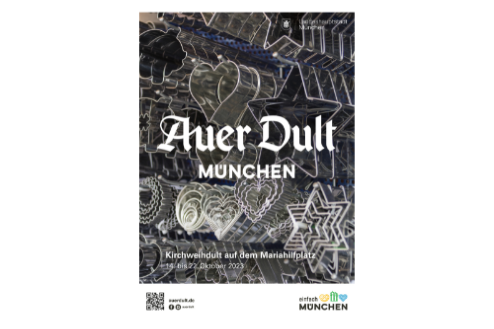 Das Dultplakat zur Kirchweihdult 2023.
