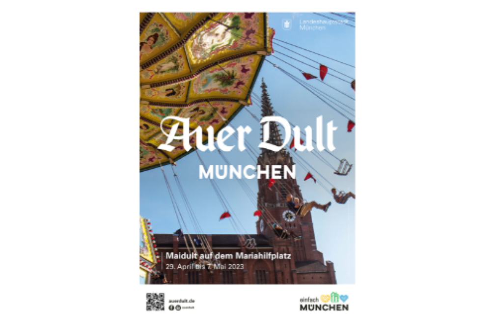 Plakat zur Maidult 2023