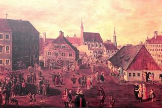 Die historische Auer Dult auf dem St.-Jakobsplatz