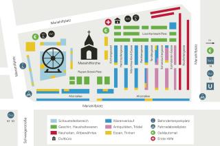 Auer Dult Marktplan 2024