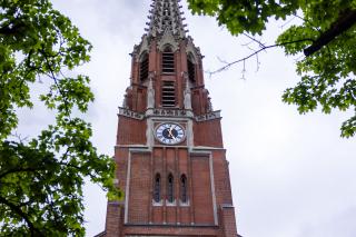 Blick auf die Mariahilfkirche