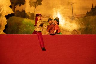 Die Figuren beim Kasperltheater Trollmann